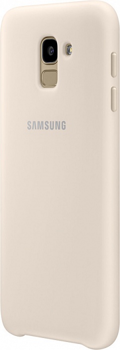 Чехол оригинальный Samsung Dual-layer для J6 2018 (золото)